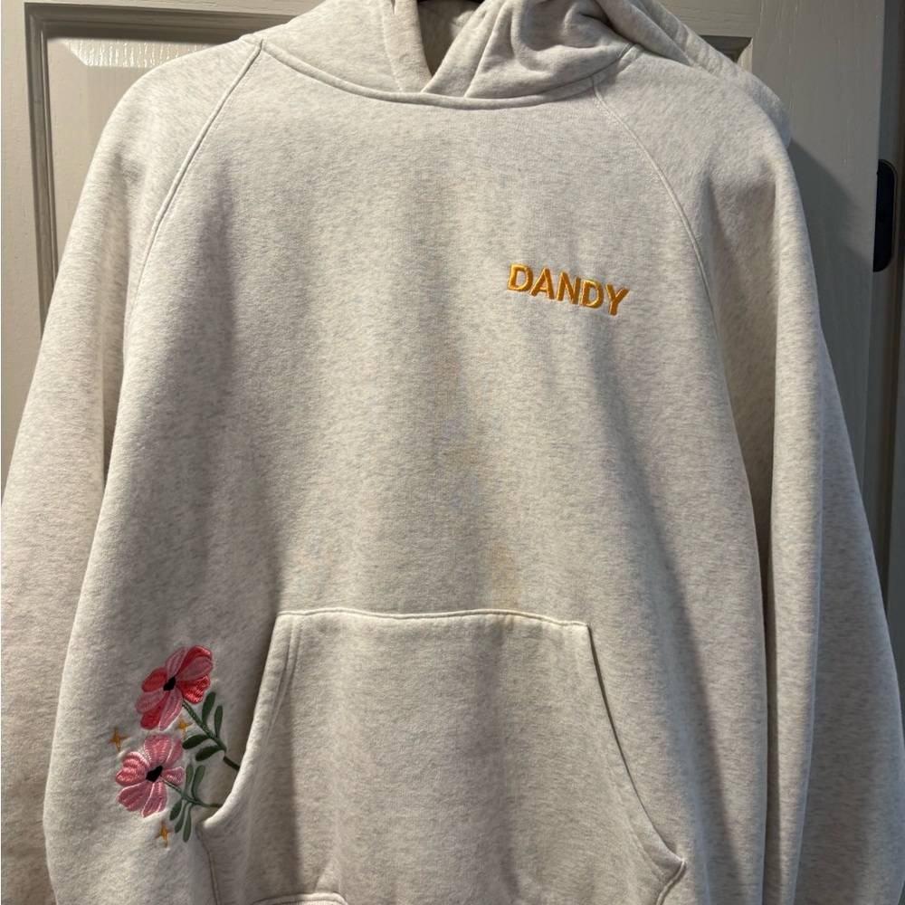 Dandy Gift Giving Floral Hoodie Size M